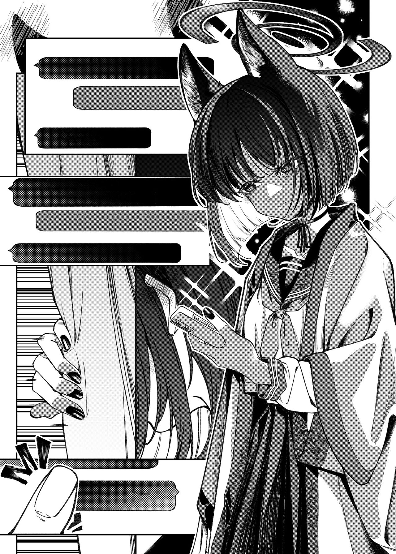 [Tatsunosaki (Hedian Houzi)] Ayatori (Blue Archive) [Textless]  [Digital] 图片编号 2