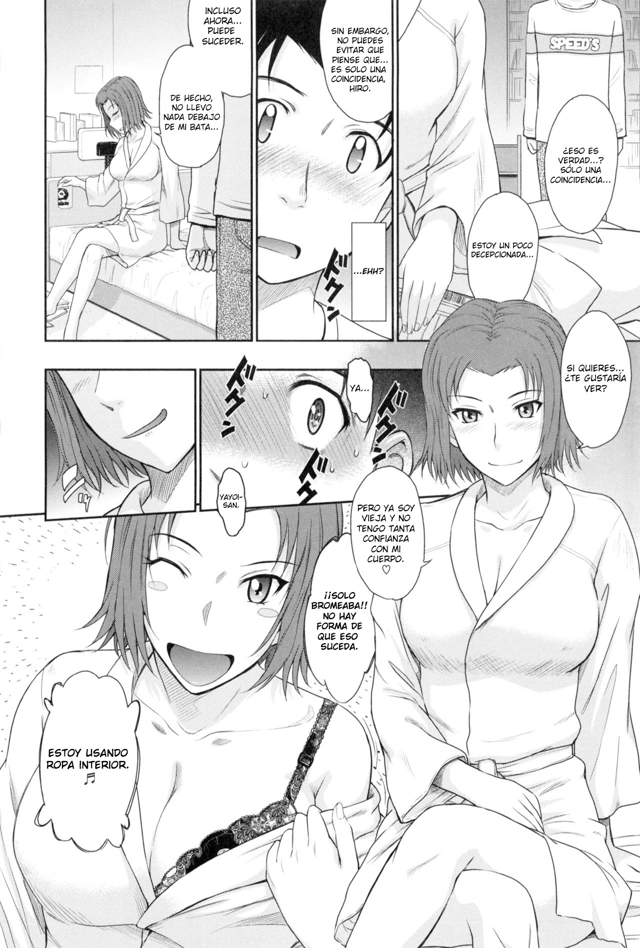 [Tsukino Jyogi] Boku no Yayoi-san Ch. 1 [Spanish] [Lozlauro] imagen número 14