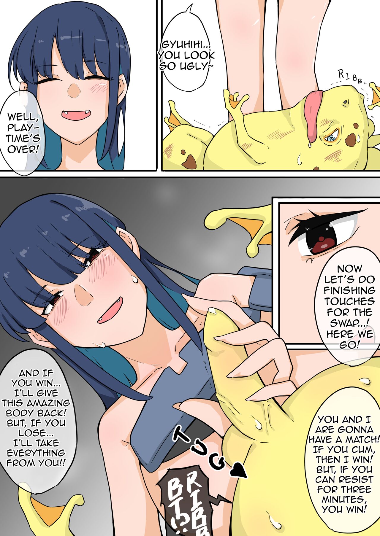 [Chihiro] Onna Kishi to Kaeru-gata Majuu no Irekawari RE | Female Knight and Frog Monster Swap RE [English] Bildnummer 5