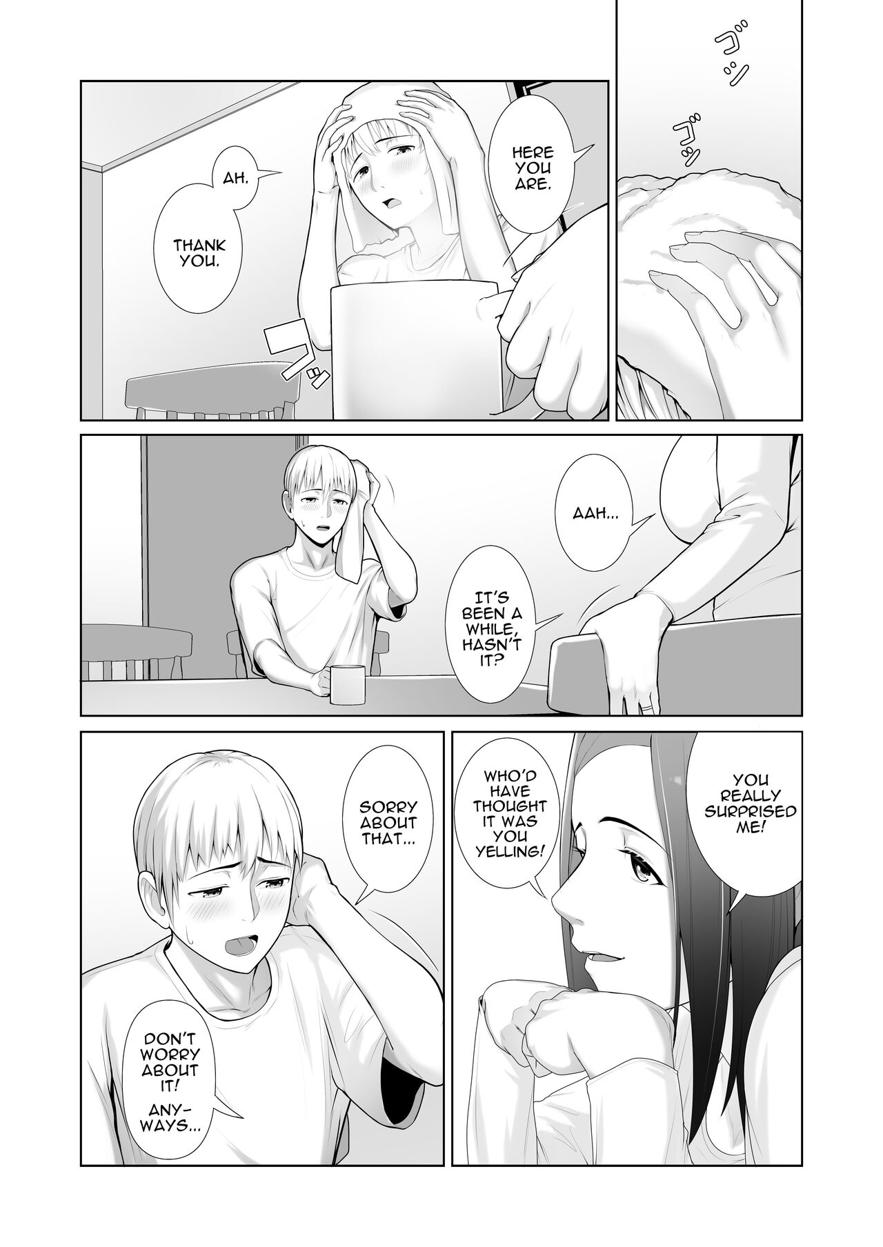 [Kotobuki] Yuujin no Hahaoya ni Fudeoroshi Saremashita | My Friend's Mom Took My Virginity [English] [Darg777 Translations] 10eme image