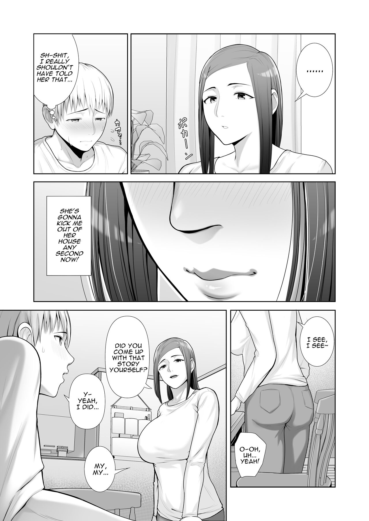 [Kotobuki] Yuujin no Hahaoya ni Fudeoroshi Saremashita | My Friend's Mom Took My Virginity [English] [Darg777 Translations] image number 13