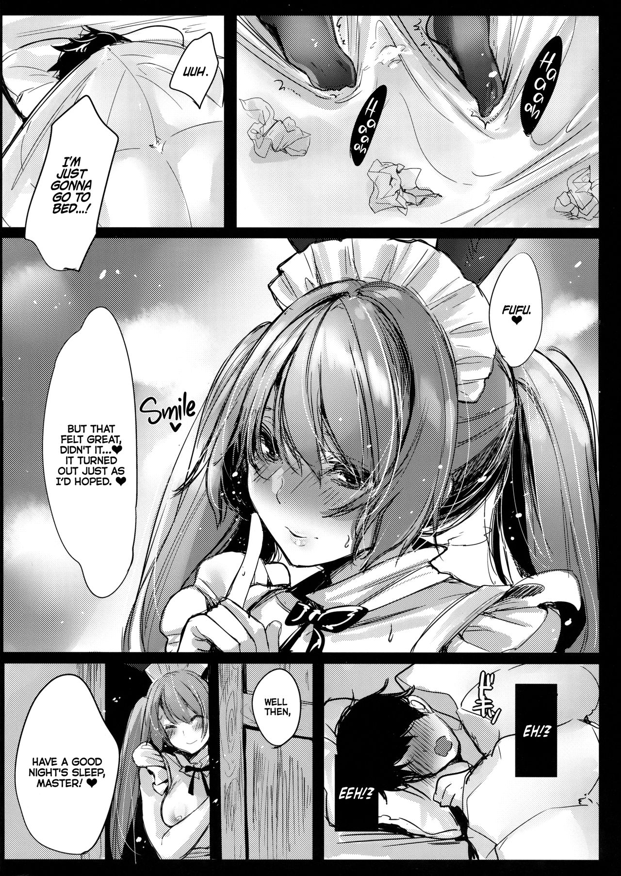 (C95) [Amaineiro (Amane Ruri)] Bunny Maid no Chouhatsu | The Bunny Maid's Provocation [English] [Team Koinaka] 15eme image