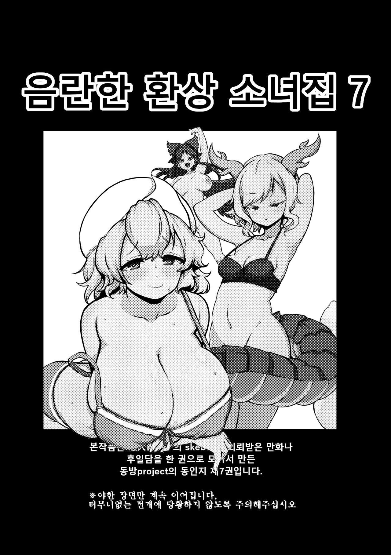 [Shoujo Rakugakichuu (Himajin no Izu)] skeb na Gensou Shoujo Shuu 7 | 음란한 환상 소녀집 7 (Touhou Project) [Korean] [Digital] [incomplete] 이미지 번호 2