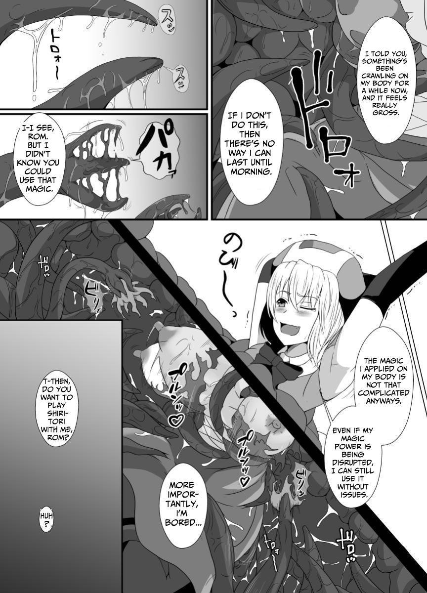 [Hyoui no Jikan (Shimakawa)] Mesugaki Mahou Shoujo wa Daikkirai na Zako Youma ni Karada o Torikomareta node Kankaku Shadan no Mahou o Tsukatte Asa made Taeru | Magical Girl Caught By A Loathsome Monster Uses Sens... [English] [GGY Translations] 14eme image