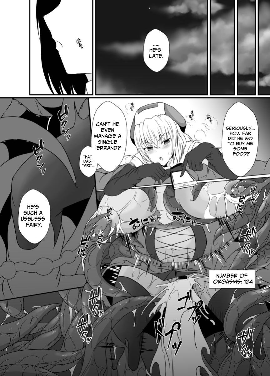 [Hyoui no Jikan (Shimakawa)] Mesugaki Mahou Shoujo wa Daikkirai na Zako Youma ni Karada o Torikomareta node Kankaku Shadan no Mahou o Tsukatte Asa made Taeru | Magical Girl Caught By A Loathsome Monster Uses Sens... [English] [GGY Translations] numero di immagine  33