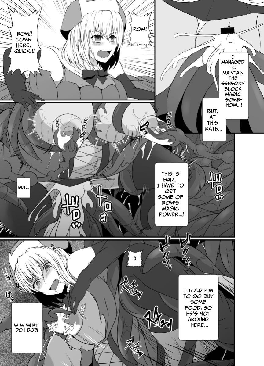 [Hyoui no Jikan (Shimakawa)] Mesugaki Mahou Shoujo wa Daikkirai na Zako Youma ni Karada o Torikomareta node Kankaku Shadan no Mahou o Tsukatte Asa made Taeru | Magical Girl Caught By A Loathsome Monster Uses Sens... [English] [GGY Translations] numero di immagine  38