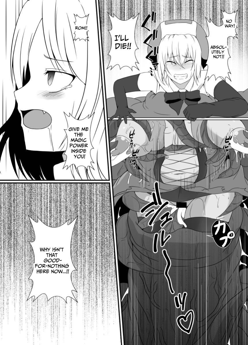 [Hyoui no Jikan (Shimakawa)] Mesugaki Mahou Shoujo wa Daikkirai na Zako Youma ni Karada o Torikomareta node Kankaku Shadan no Mahou o Tsukatte Asa made Taeru | Magical Girl Caught By A Loathsome Monster Uses Sens... [English] [GGY Translations] 40eme image