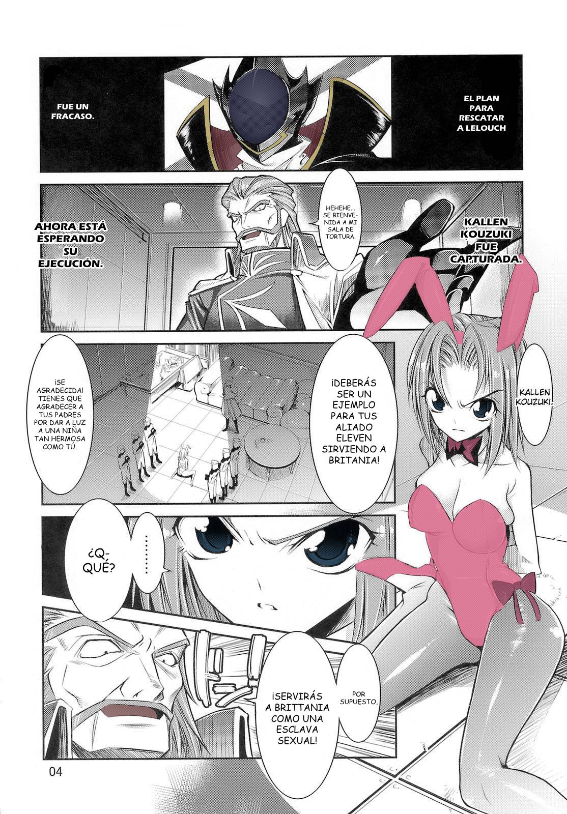 (C74) [Kaientai (Shuten Douji)] Eleven Usagi (Code Geass) [Spanish] numero di immagine  3