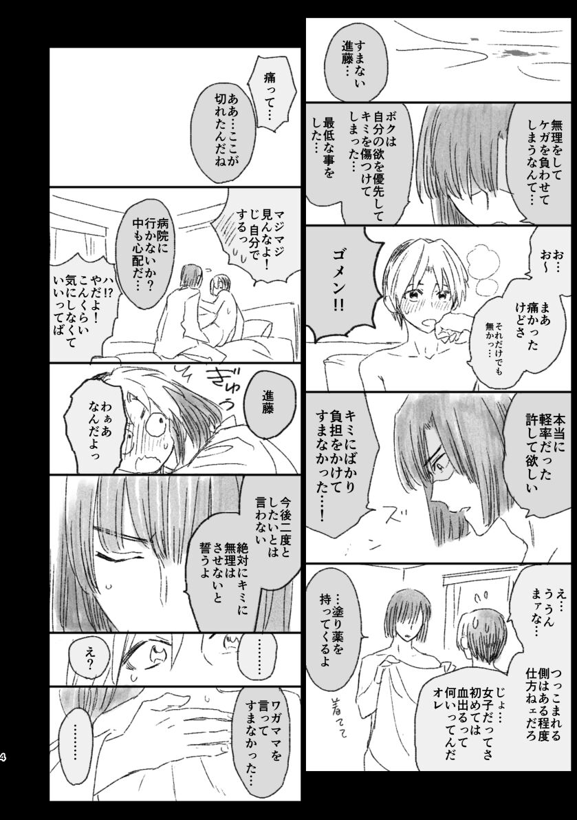 [PHkengai (Takaoka Nanaroku)] 二回目エッチが言い出せない！ (Hikaru no Go) [Digital] изображение № 2