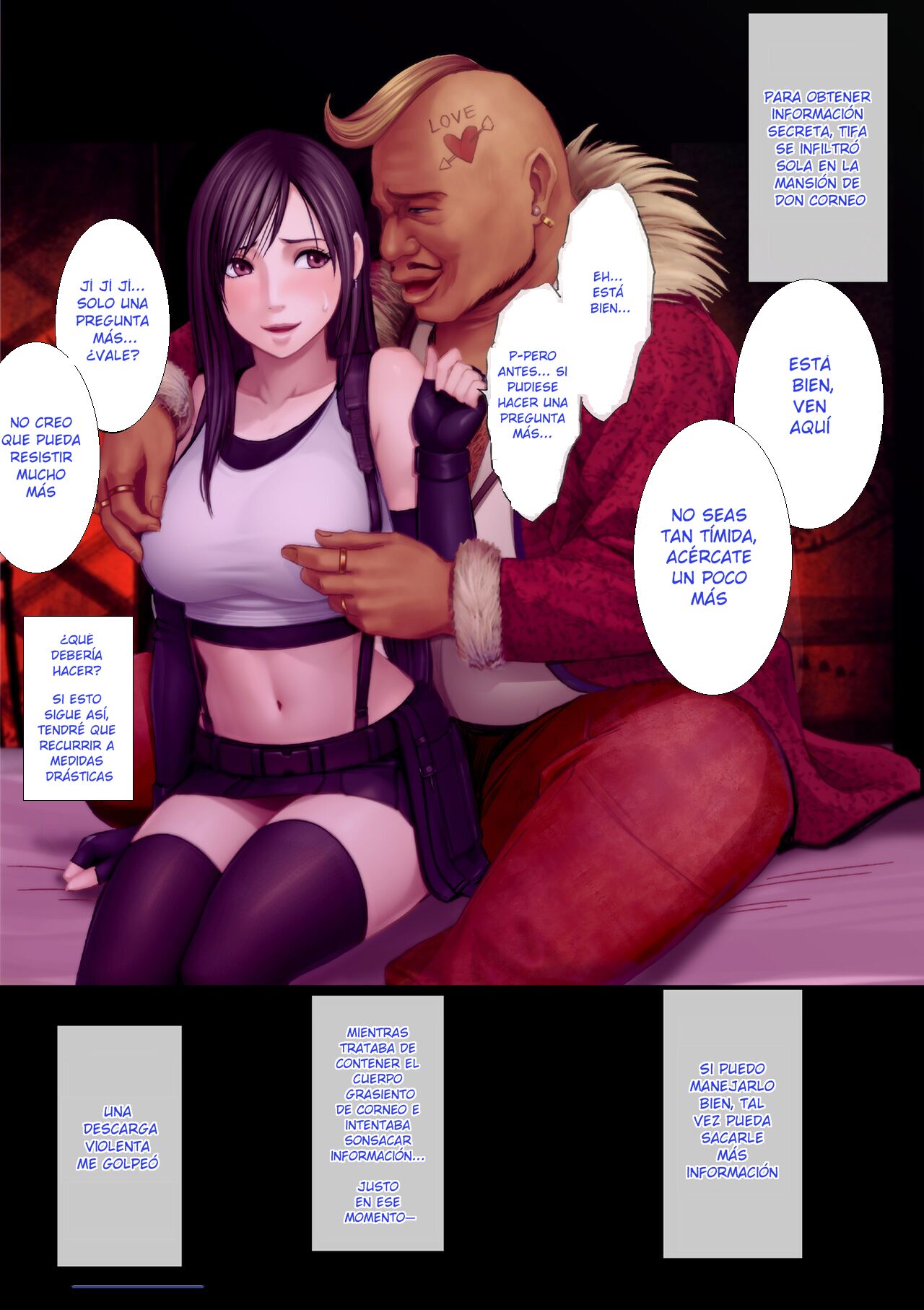 [Crimson] Tifa y Corneo [Spanish] image number 1