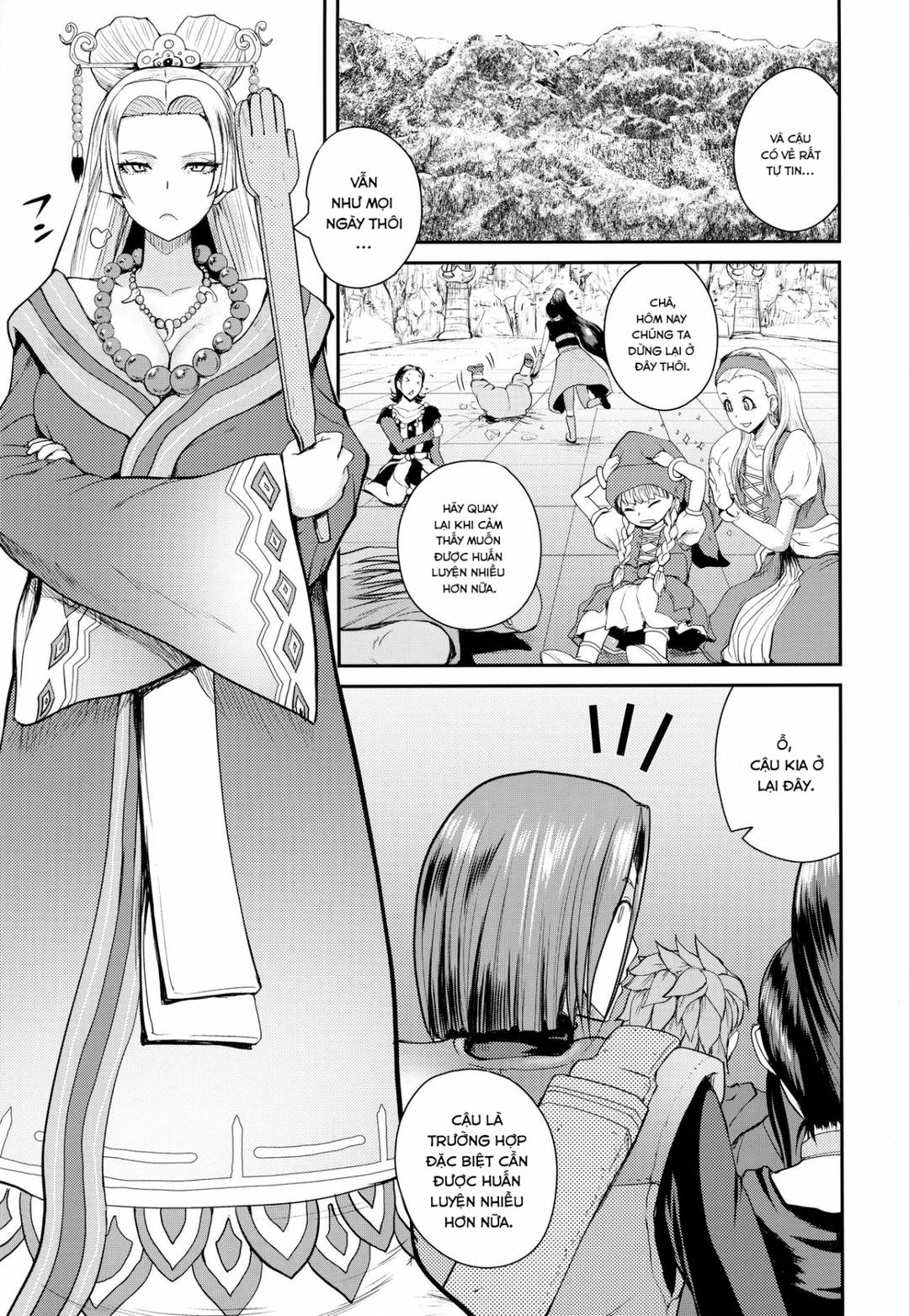 (COMIC1☆13) [Quick kick Lee (Yoshimura Tatsumaki)] Ane-san Nyoubou | An Older Wife (Dragon Quest XI) [Vietnamese Tiếng Việt] numero di immagine  3