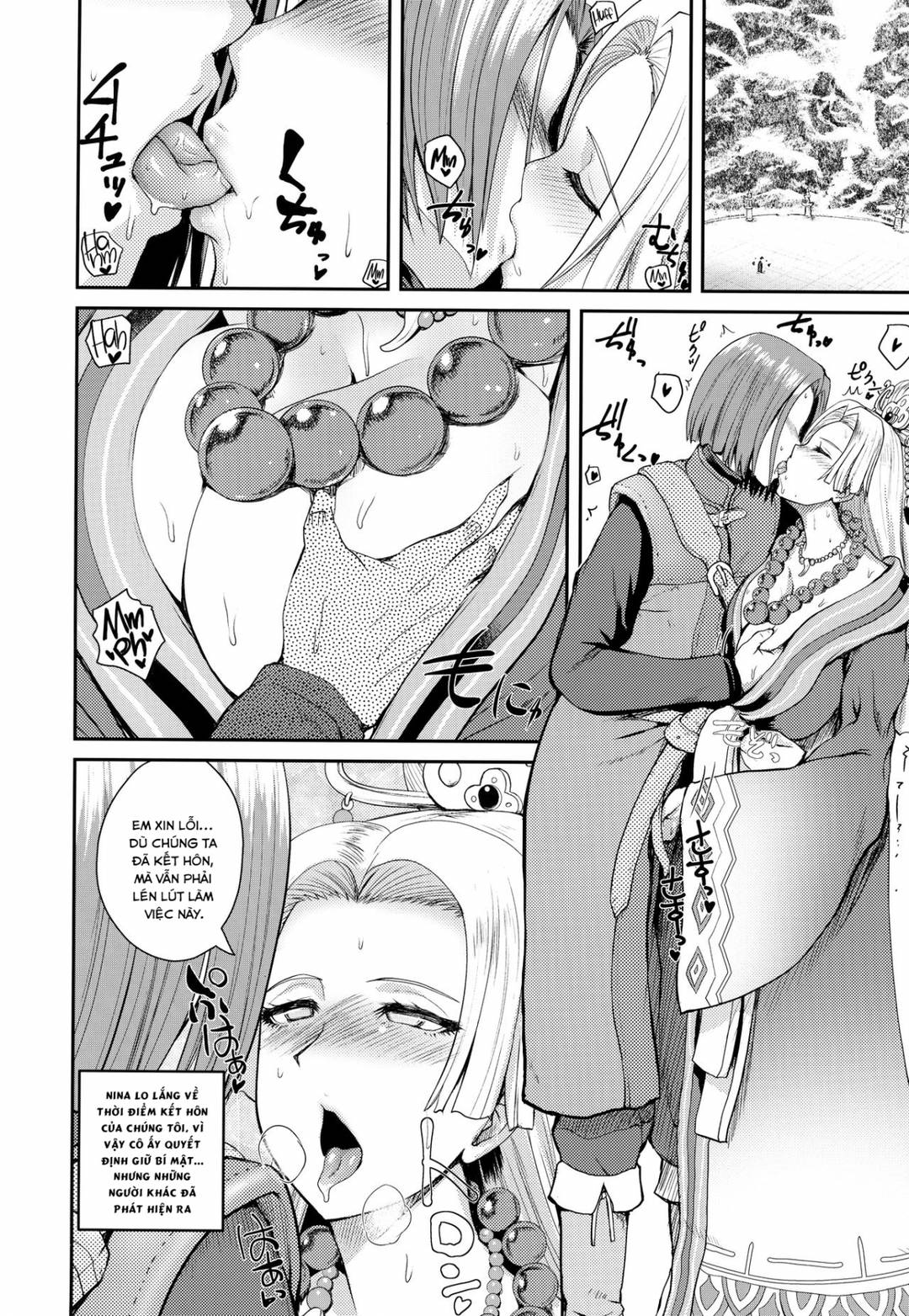 (COMIC1☆13) [Quick kick Lee (Yoshimura Tatsumaki)] Ane-san Nyoubou | An Older Wife (Dragon Quest XI) [Vietnamese Tiếng Việt] изображение № 4