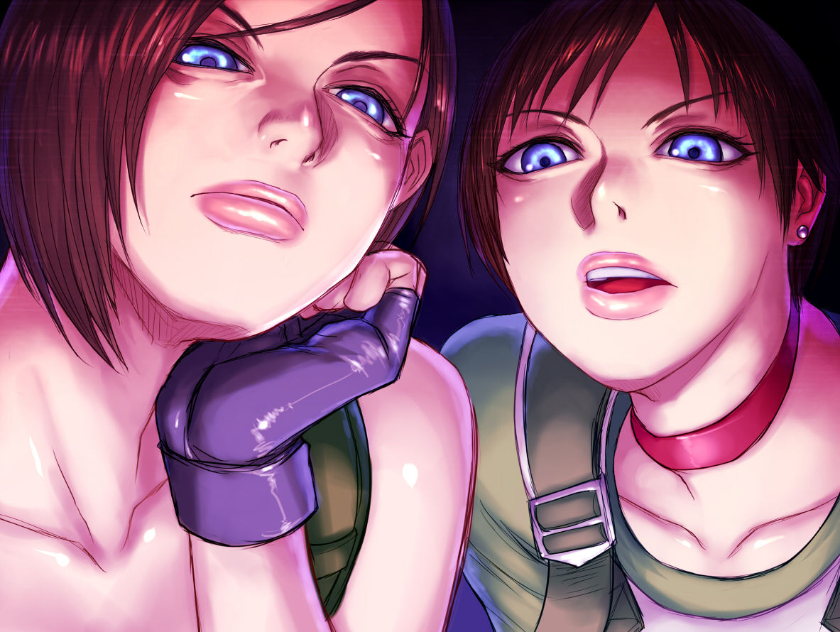 [Sawao] Jill Valentine & Rebecca Chambers - chatroulette (Resident Evil) изображение № 1