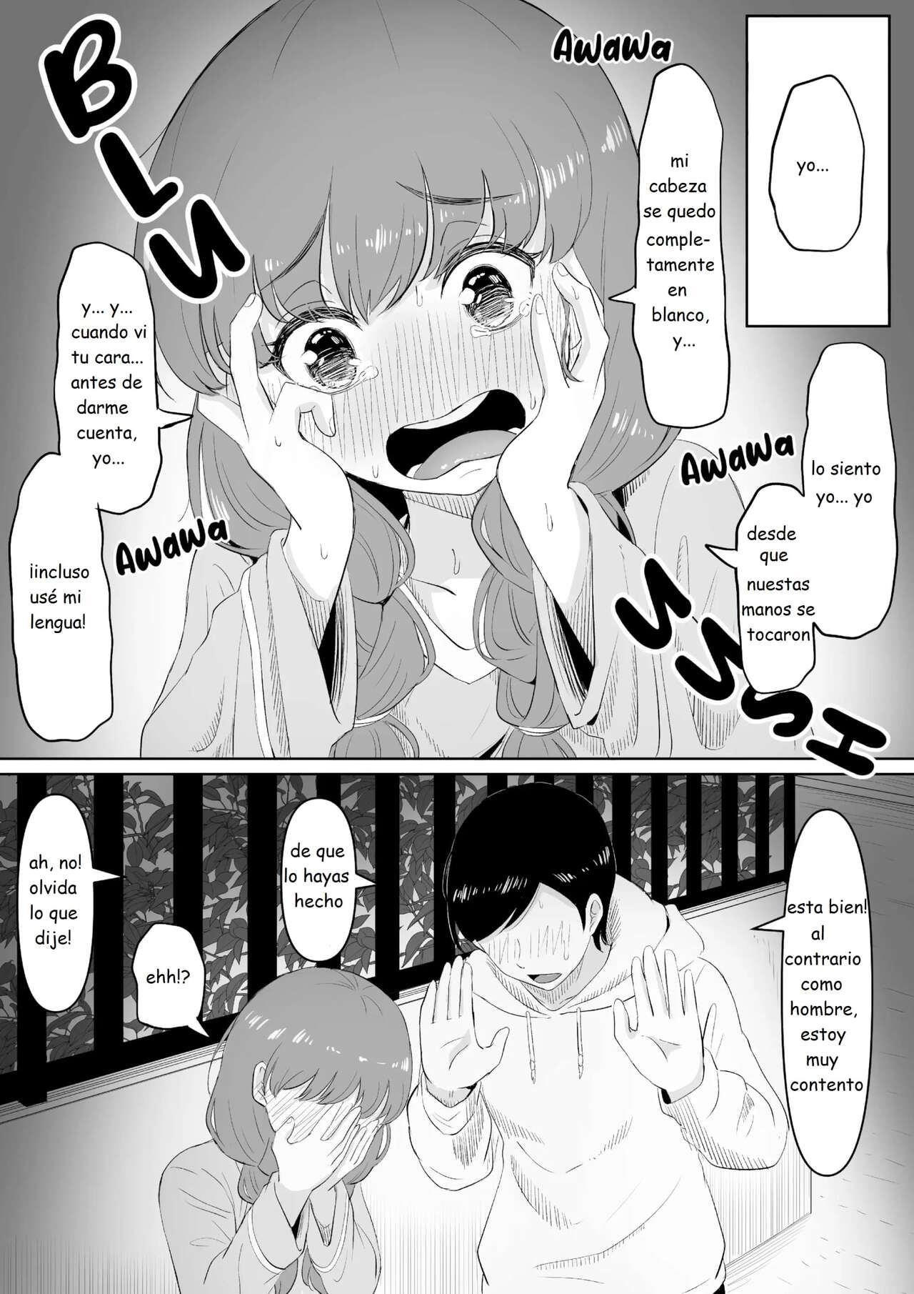 [Kurogoma Seizou Koujou (Goma Gorilla)] Happiness [Spanish] [MoeohUp] [Decensored] image number 19