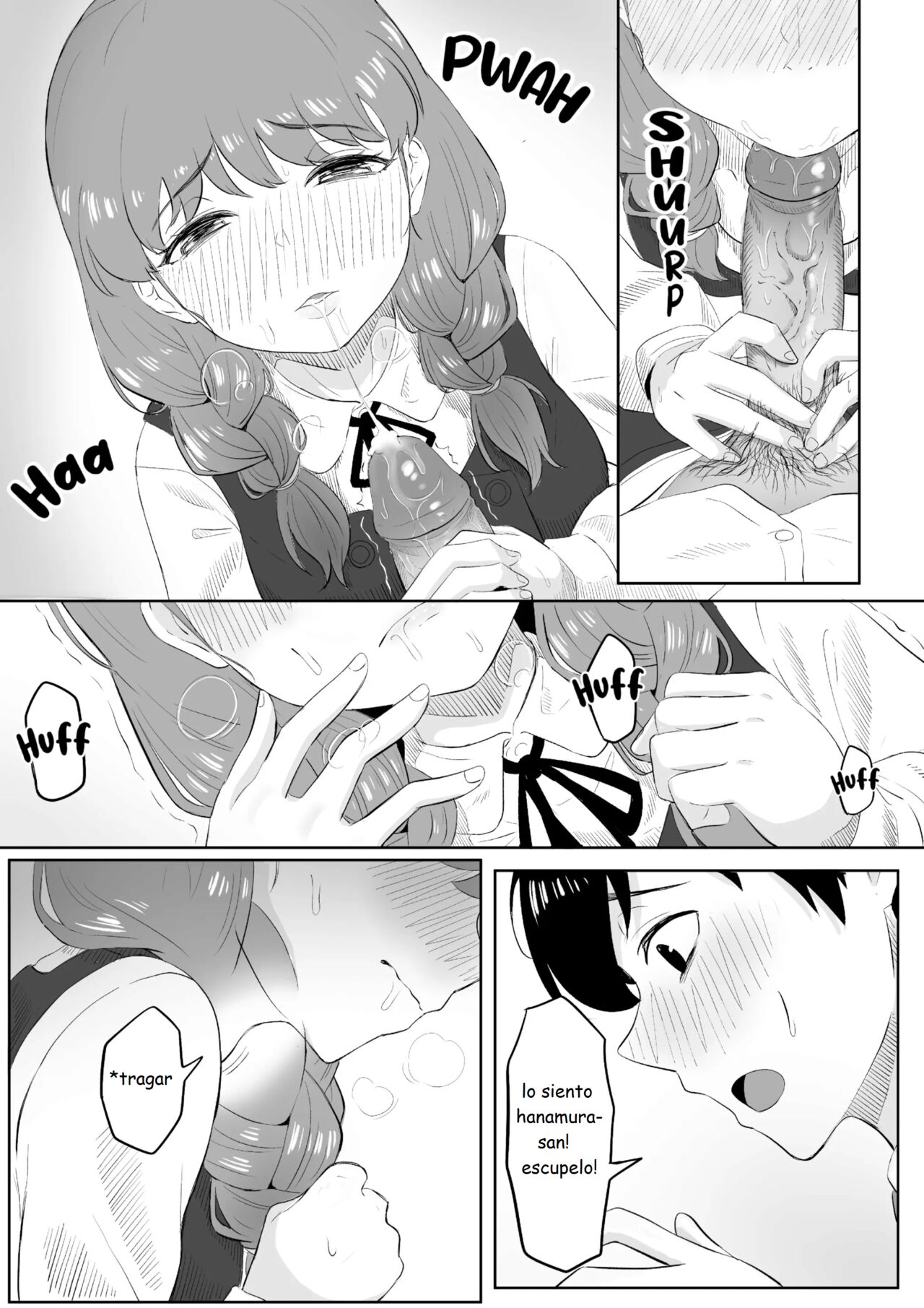 [Kurogoma Seizou Koujou (Goma Gorilla)] Happiness [Spanish] [MoeohUp] [Decensored] image number 33