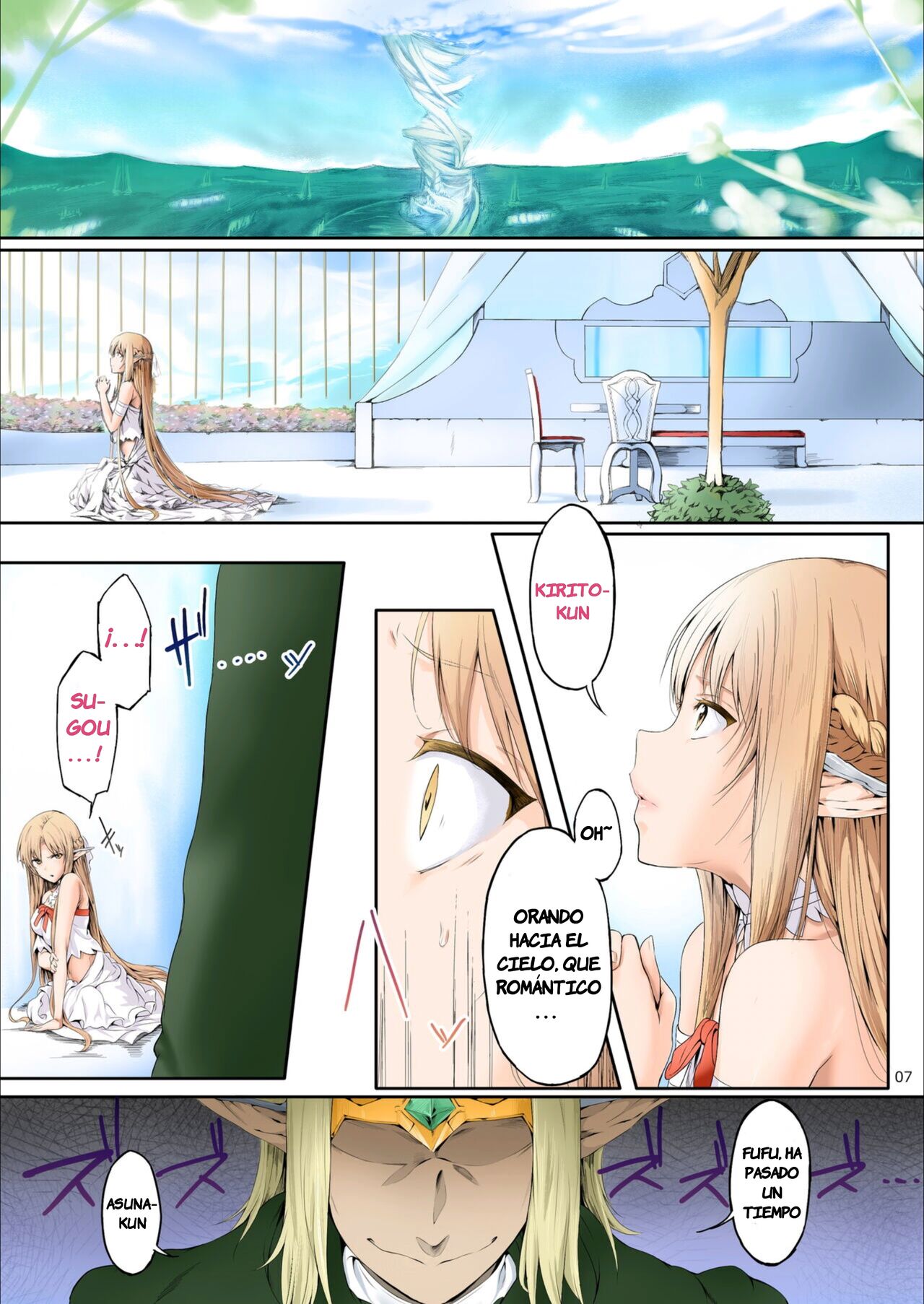 (CT24) [Cior (ken-1)] Asunama (Sword Art Online) [Spanish] [JFairy Traslate] [Colorized] 图片编号 3
