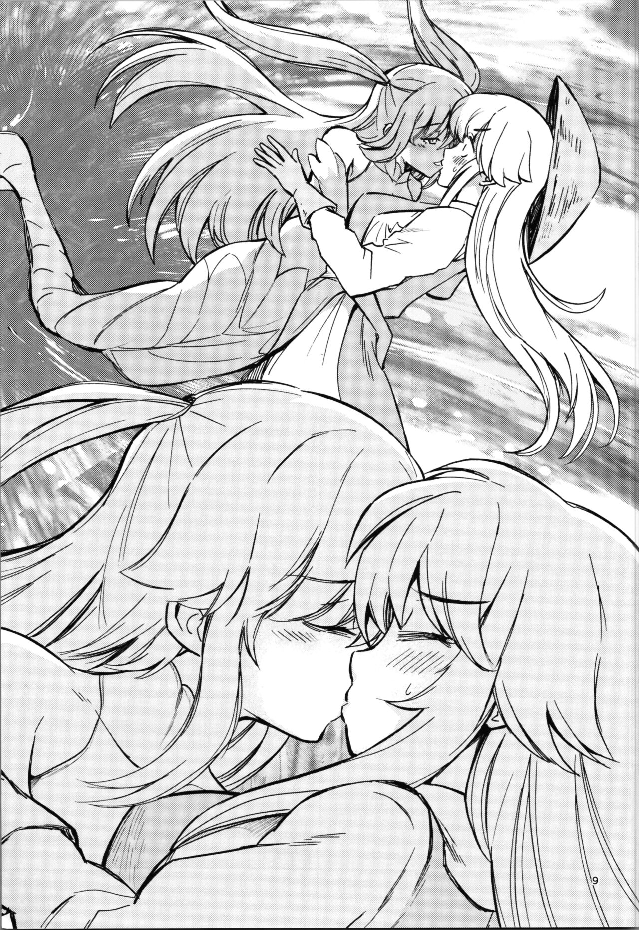 (C104) [Yuzumonaka (Hinaki)]  38-sai  Oji-san  ga Isekai de TS  Life o Mankitsu suru  Ohanashi Kukkorose no Himekishi to nari Yuri Shoukan de Hataraku koto ni Narimashita Bangaihen -Lily vs Lily no Maki- 图片编号 9