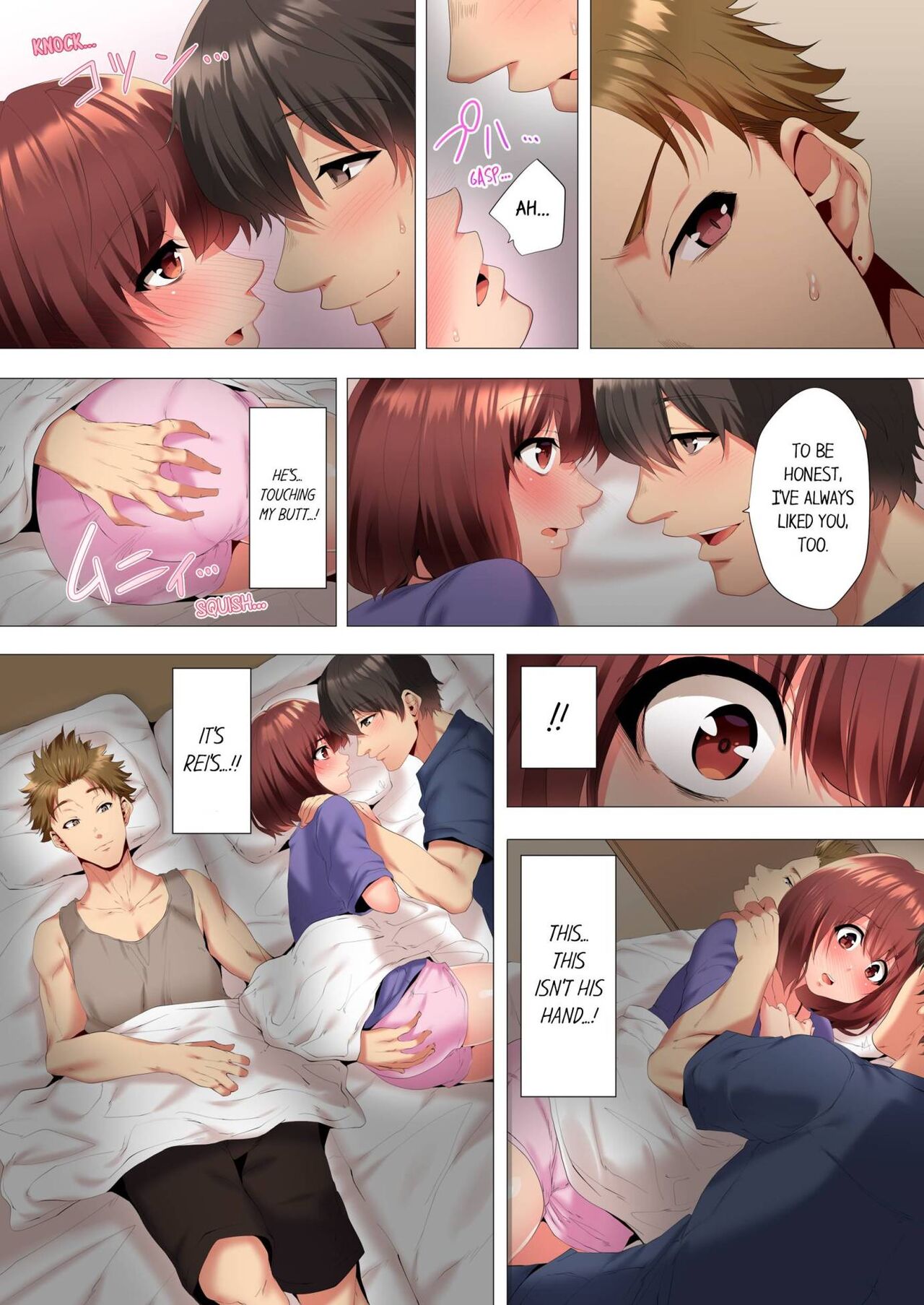 [Kanitomato] Futari de Watashi o Ikasenaide...! ~Kurayami, Majiwaru Kyoudai Futon~ 1 | My 2 Step-Brothers are Ganging Up on Me! 1 [English] [Decensored] imagen número 18