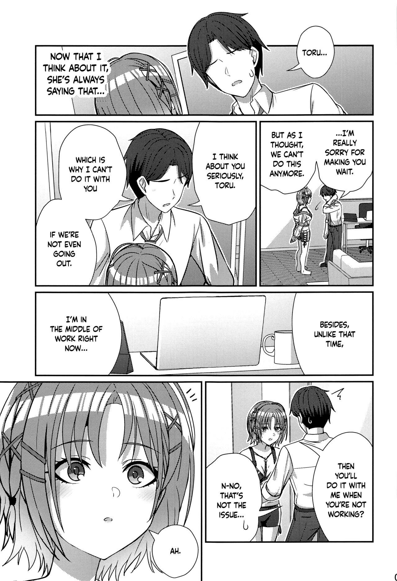 (C103) [L5EX (Kamelie)] Sukitooru Omoi | Toru's Clear Affection (THE iDOLM@STER: Shiny Colors) [English] [Douzo Lad Translations] numero di immagine  6