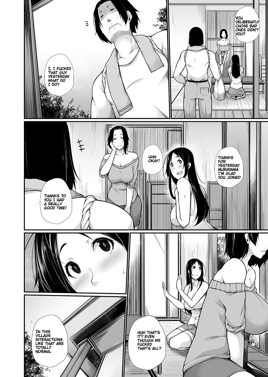 [Sakamata Nerimono] H e no Hurdle ga Hiku Sugiru Mura ~Joshidaisei ga Natsuyasumi ni Otozureta no wa Daretodemo Yacchau Mura Deshita~ Ch. 01  [English] 画像番号 34