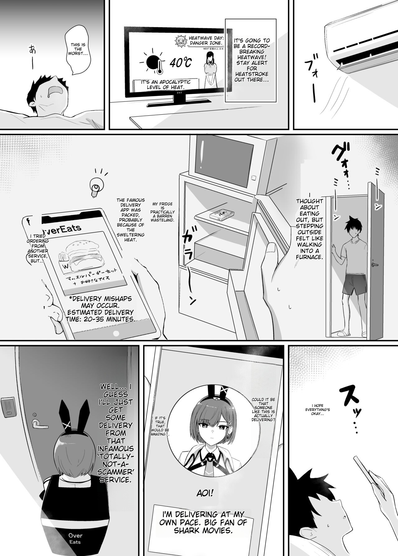 [HoneyRoad (Bee Doushi)] Haitatsu Bunny Girl to Service Ecchi 3 - Delivery Bunny Girl 3 [English] [Digital] 4eme image