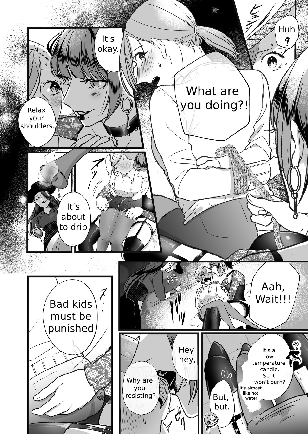 A story about a tired woman being beaten by an erotic woman.(ch 1-2) 11eme image