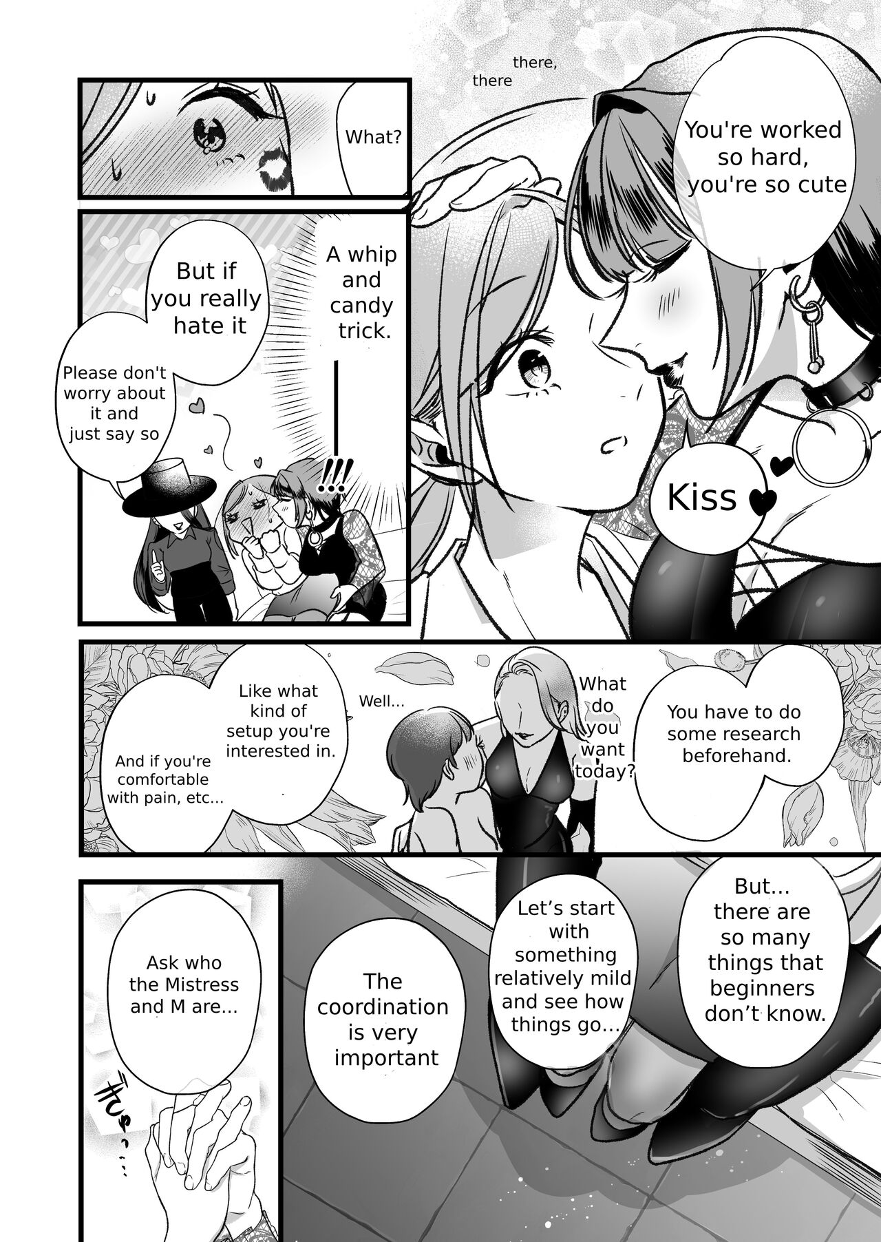 A story about a tired woman being beaten by an erotic woman.(ch 1-2) Bildnummer 13