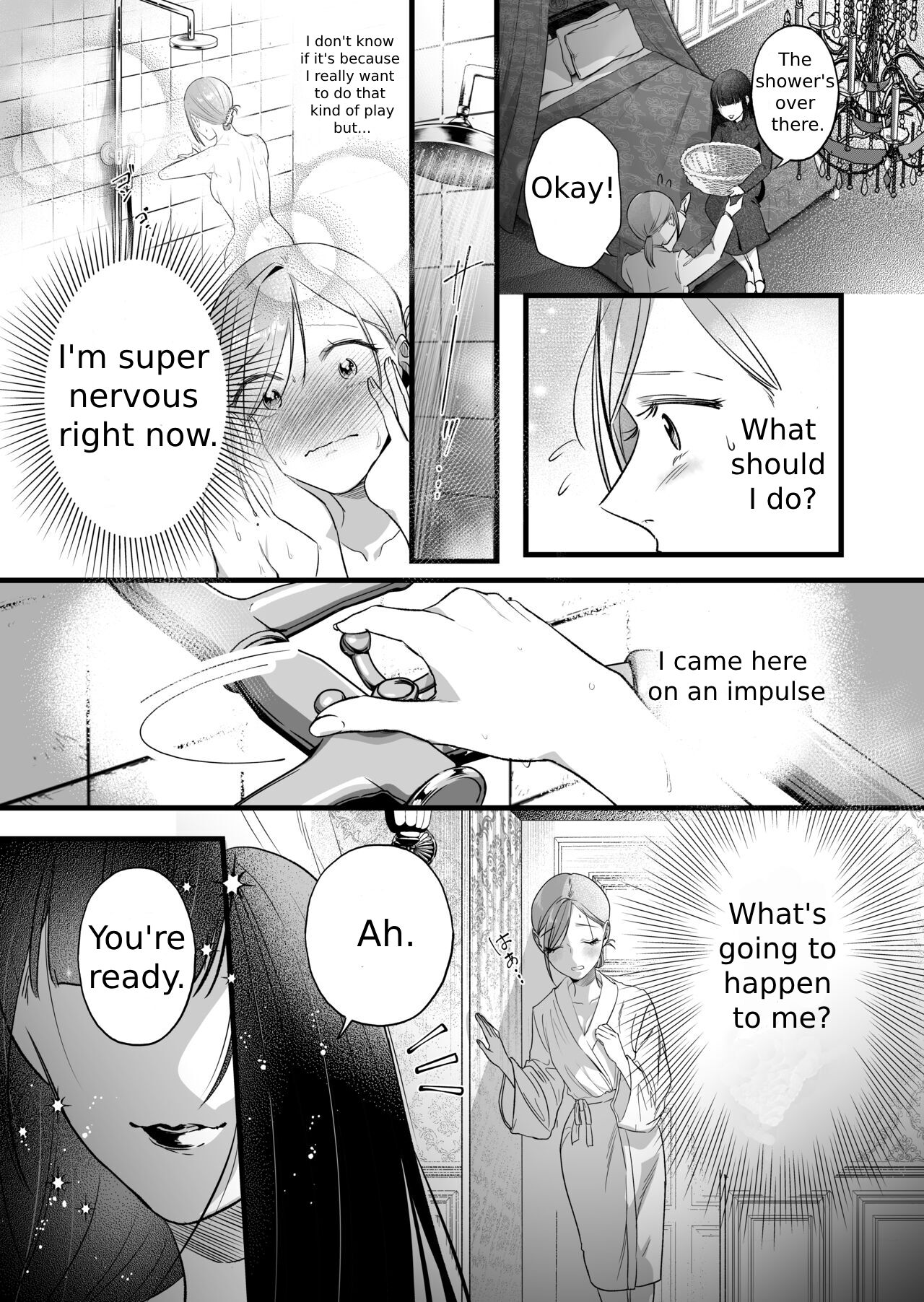 A story about a tired woman being beaten by an erotic woman.(ch 1-2) 22eme image