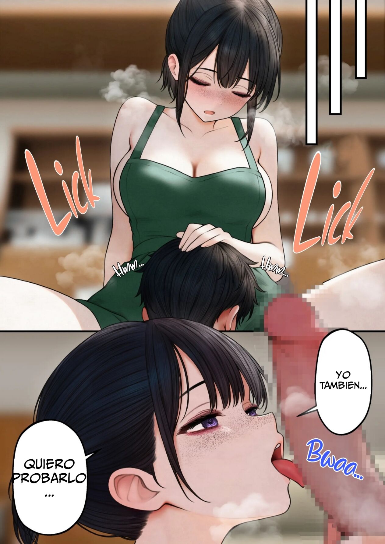 [SigMart (SigMa)] Cool-kei Tenin-san o Omochikaeri Shichatta Hanashi  [Spanish] [Shining Hentai] 画像番号 40