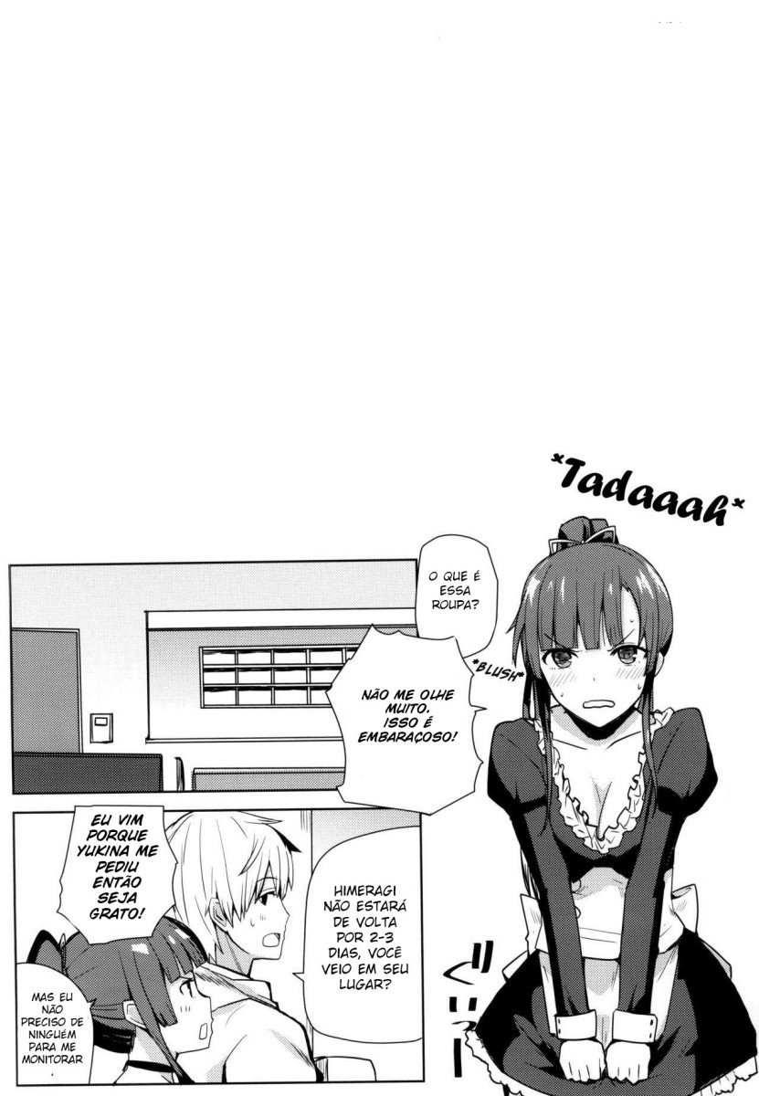 (COMIC1☆8) [AMAYADORI+ (Harenochiame)] Chorosaka nante Iwanai de (Strike The Blood) [Portuguese-BR] image number 2