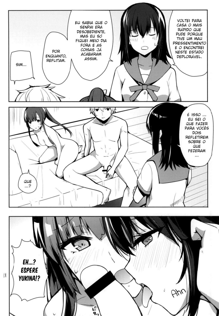 (COMIC1☆8) [AMAYADORI+ (Harenochiame)] Chorosaka nante Iwanai de (Strike The Blood) [Portuguese-BR] image number 16