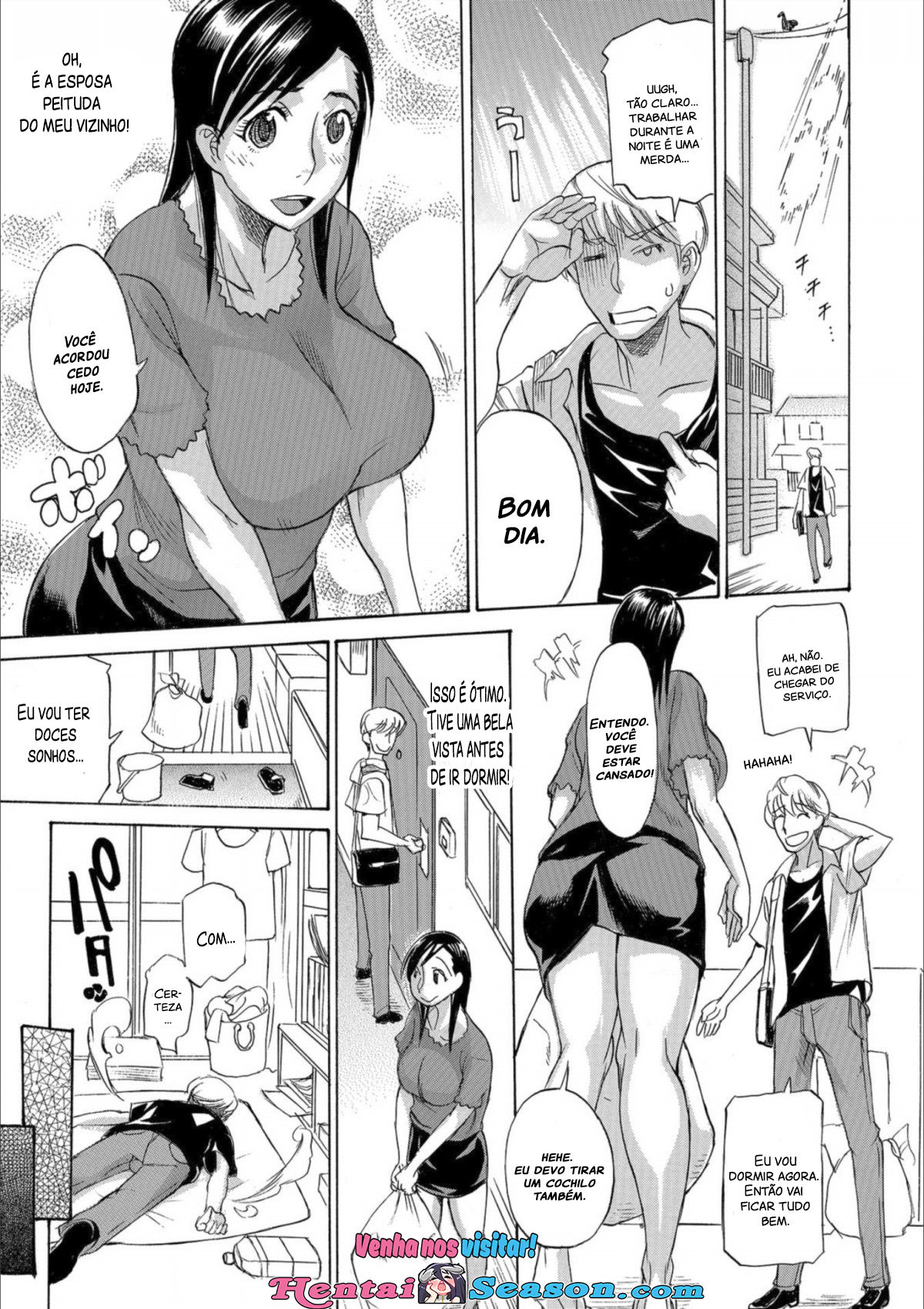 [Tenzaki Kanna] Oku-san Change?! (Mesuiki!! Nyotaika Yuugi) [Portuguese-BR] [digital] image number 1