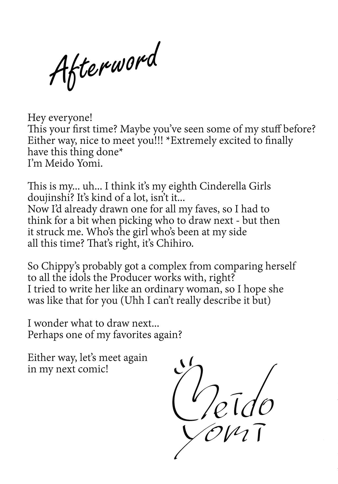 (C93) [Yomiji Hyakki Yakou (Meido Yomi)] Kyou no Login Bonus wa Kochira desu (THE IDOLM@STER CINDERELLA GIRLS) [English] [Memeshii] 画像番号 24