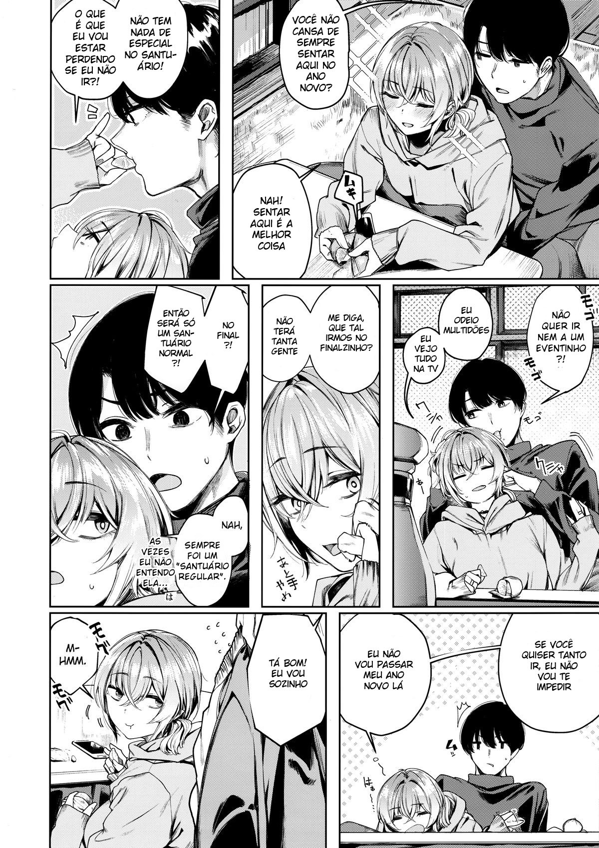 (C95) [140km/h (Akagi Asahito)] Furyou-chan to Kotatsu de Nukunuku Suru Oomisoka.[Portuguese-BR] изображение № 4