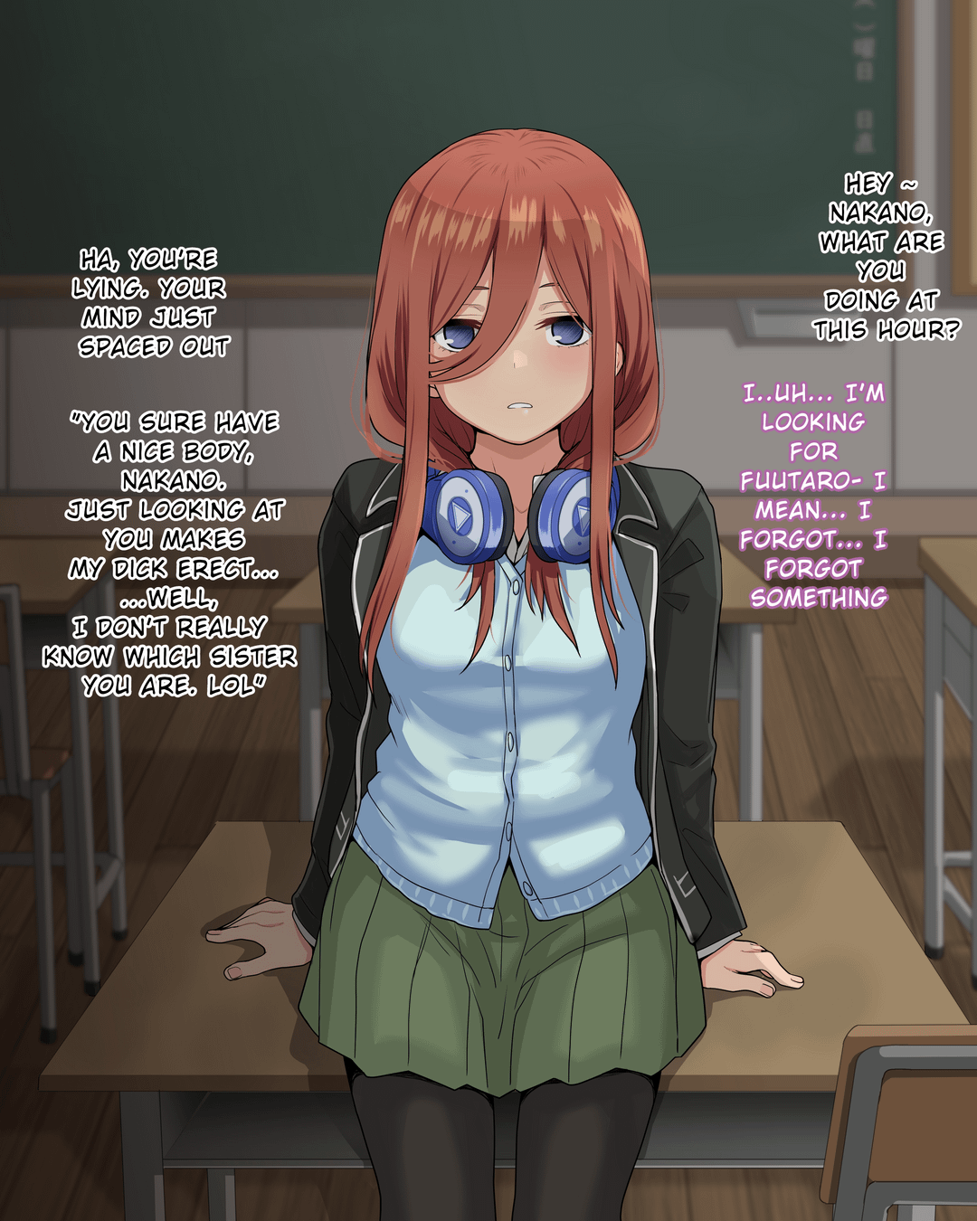 [Tatsukichi] 3/5 Ryoujoku   | Miku Nakano ~Netorare~       (Gotoubun no Hanayome) [English] [Itsuhama1147] numero di immagine  2