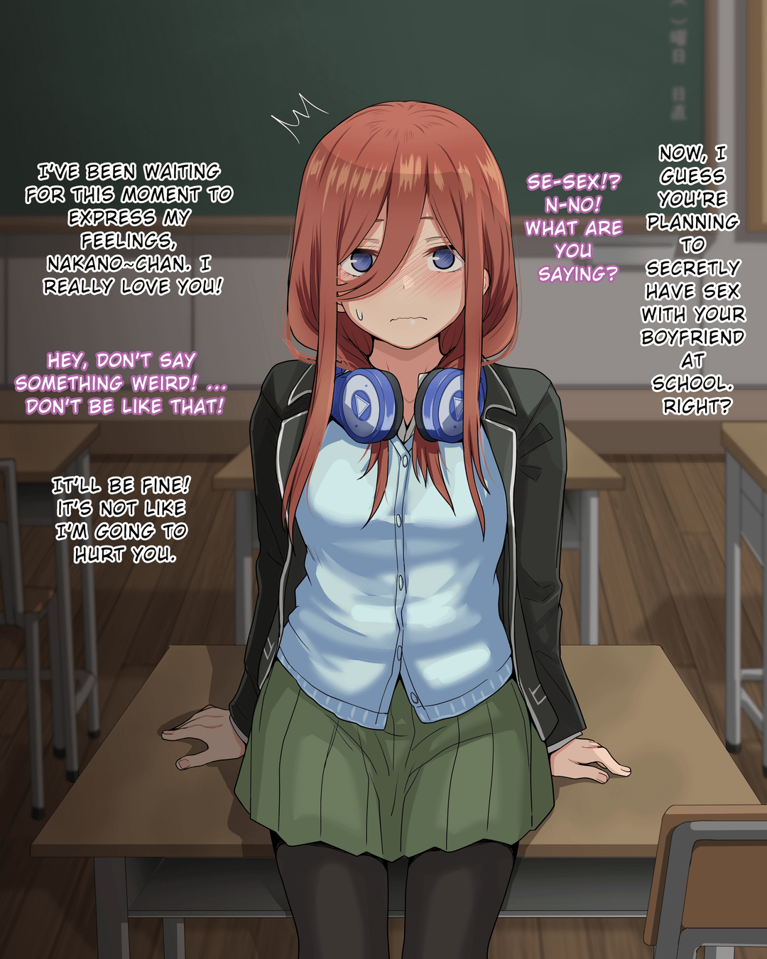 [Tatsukichi] 3/5 Ryoujoku   | Miku Nakano ~Netorare~       (Gotoubun no Hanayome) [English] [Itsuhama1147] numero di immagine  3