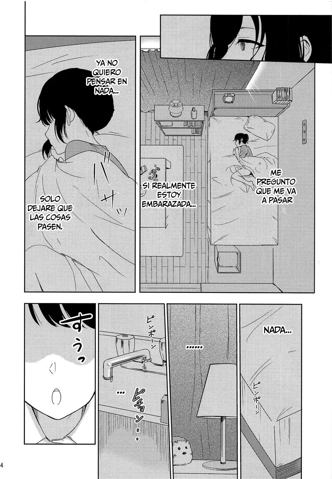 (COMIC1☆15) [Syukurin] Mitsuha ~Netorare 6~ (Kimi no Na wa.) [Spanish] [New Scan Doujin] изображение № 13