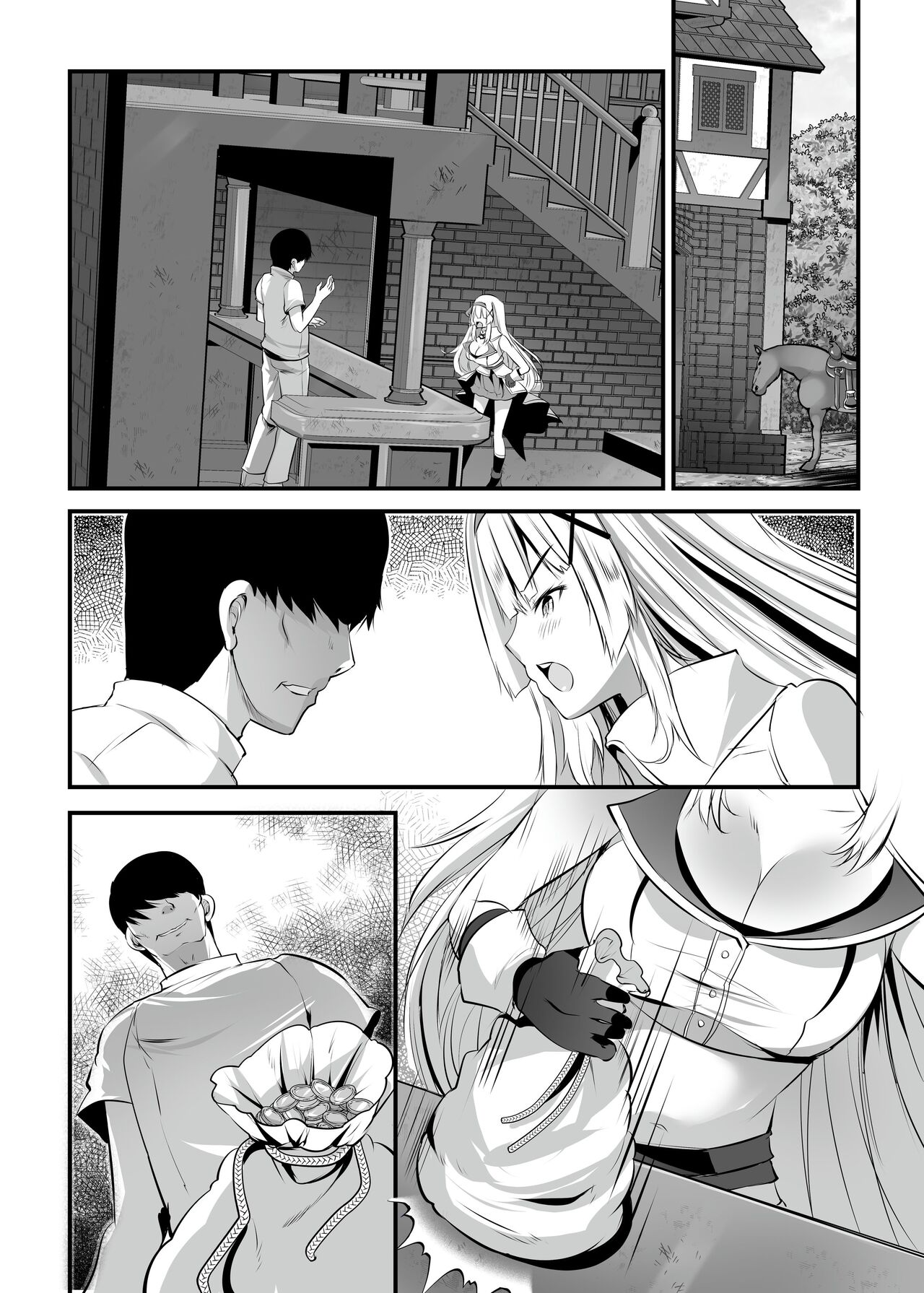 [Seika Kairaku Shoten (Eltoria, Kawahara Keito, MAKI)] Extra virgin Princess Oil -Akutoku Seitaishi ni Ero Massage no Toriko ni Sareru Himekishi Monogatari- | 纯洁处女公主香油 -沦为黑心按摩师的色情按摩的俘虏的公主骑士的故事- [Chinese] [SeKiはもう頑張りたくない] numero di immagine  43