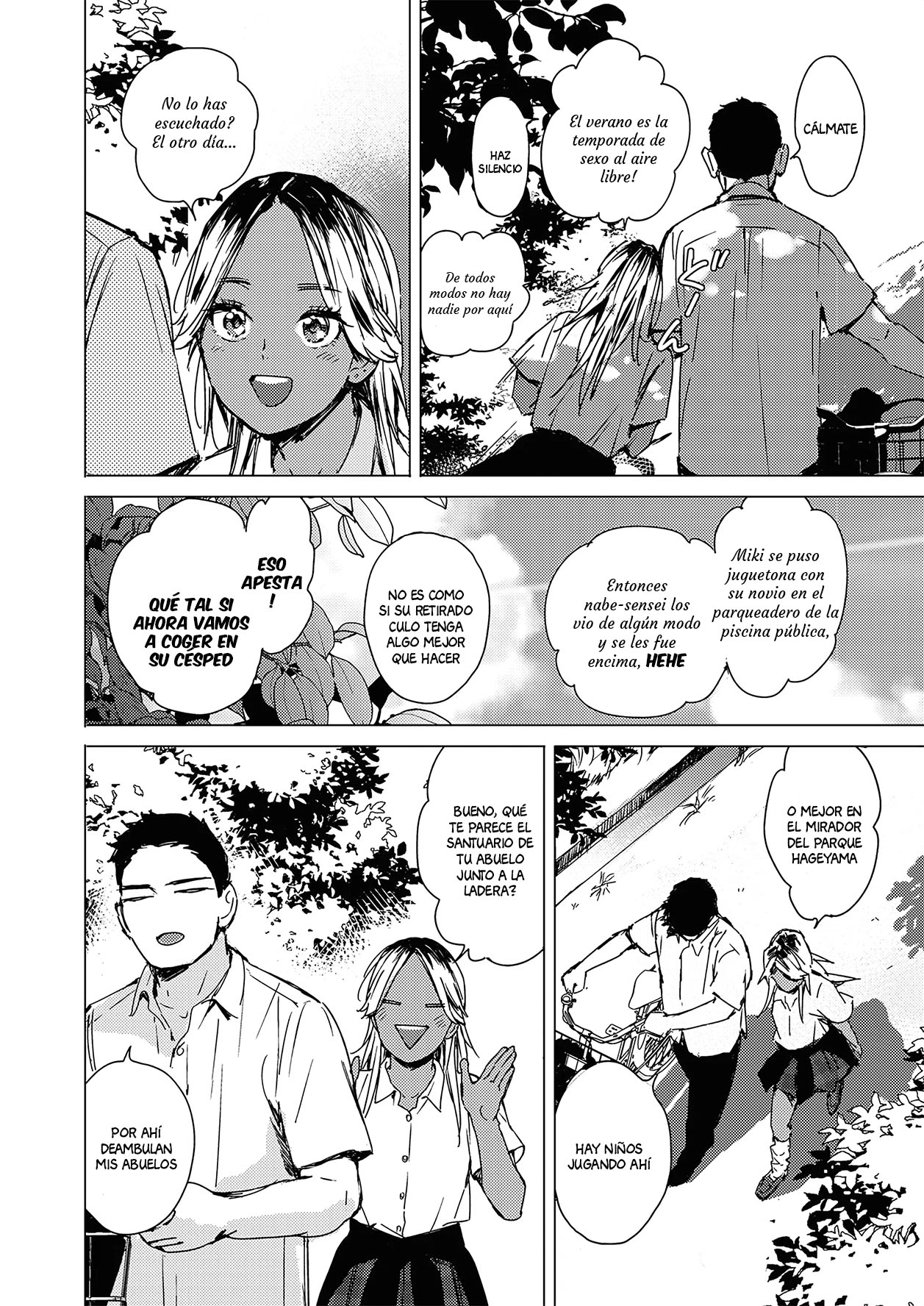 [Mori Manpei] Natsu no Ao + Yoru no Ao | Cielo de Verano y Cielo Nocturno [Spanish] [Anything] [Digital] numero di immagine  2