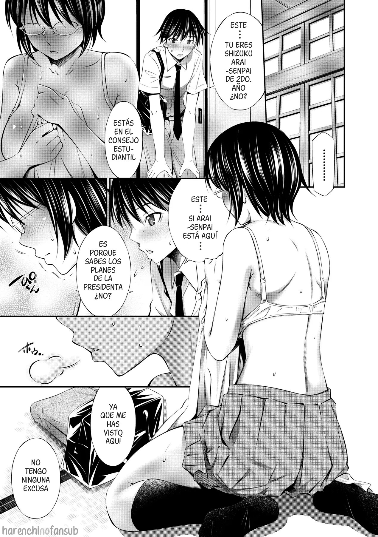 [Sabashi Renya] Senpai-tachi to no Gakuen Seikatsu chap.4 | Mi vida escolar con las senpais cap.4 [Spanish] [Decensored] [Harenchi no Fansub] 画像番号 5