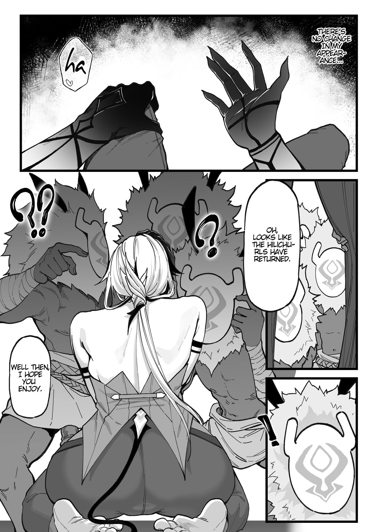 [KeinV]  Kamen Budoukai - Hakase no Kenkyuu 1-2 | Masked Society - Dottore's Research 1-2 (Genshin Impact) [Decensored] [English] [Cunny&Cumming Scans] image number 20