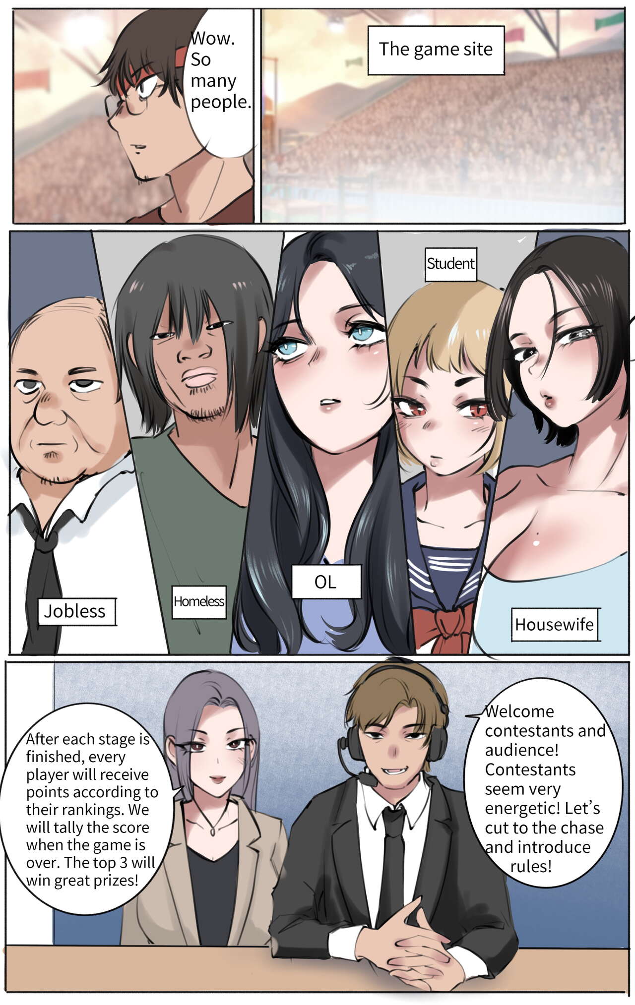 [Midnight] God's Gift Body Swap Game 1-2 [English] image number 17