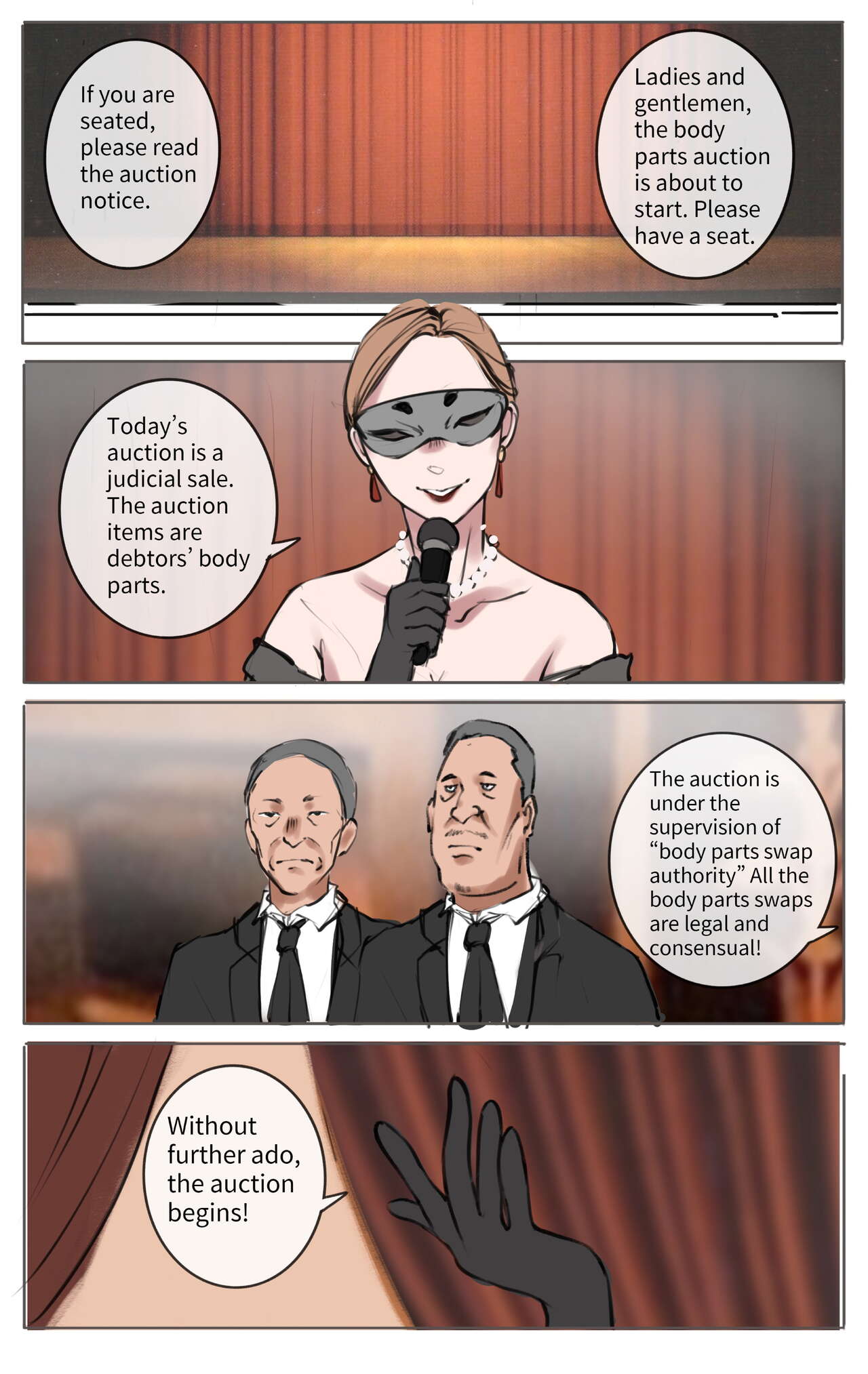 [Midnight] God’s Gift - Body Parts Auction [English] image number 3