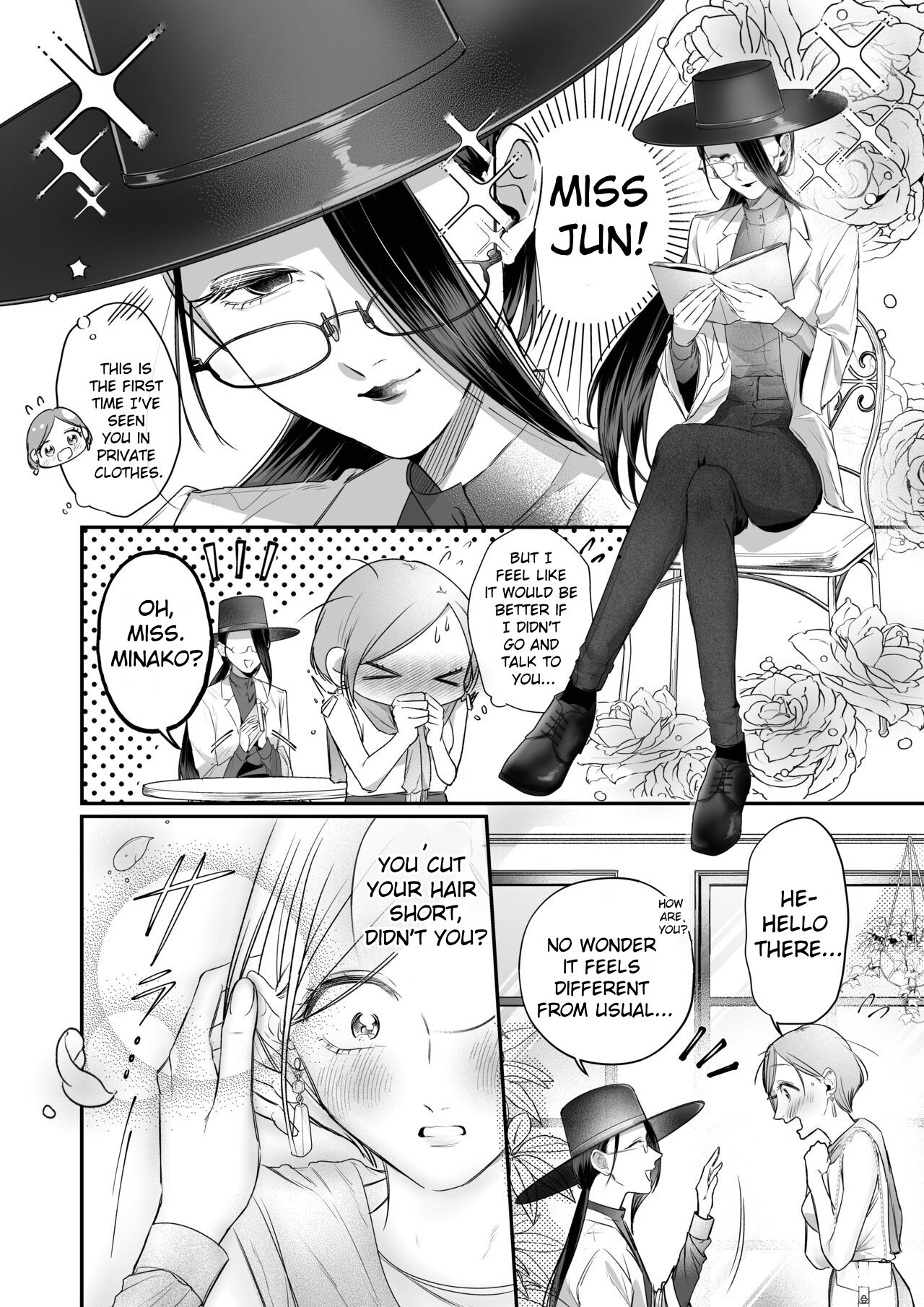 A story about a tired woman being beaten by an erotic woman.(ch 4) 3eme image