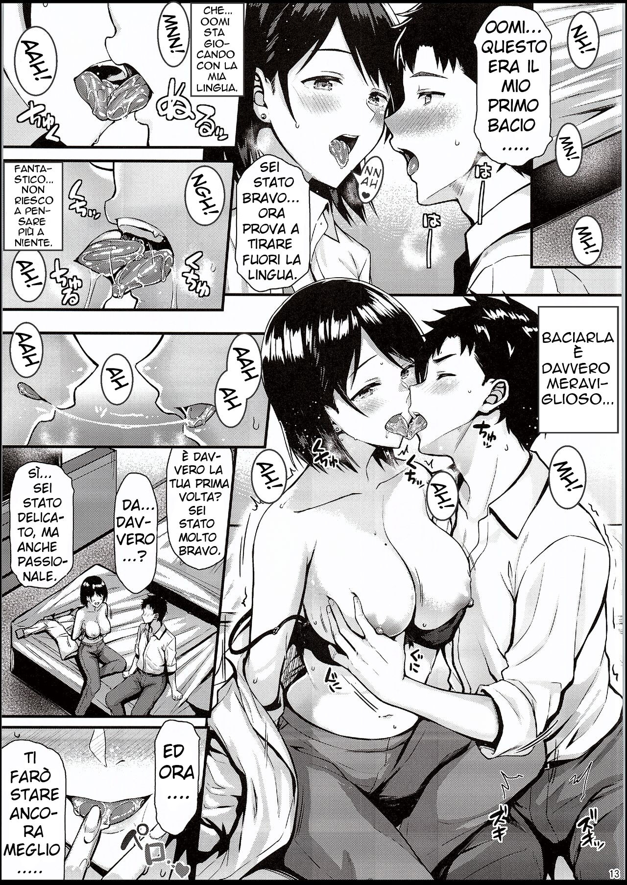 [Tonpuuratei (Saemon)] Ore no Hajimete wa Senpai ni Ubawaretai!! | I Want Senpai to Take My First Time!!  [Italian] [Hentai Fantasy] 이미지 번호 12