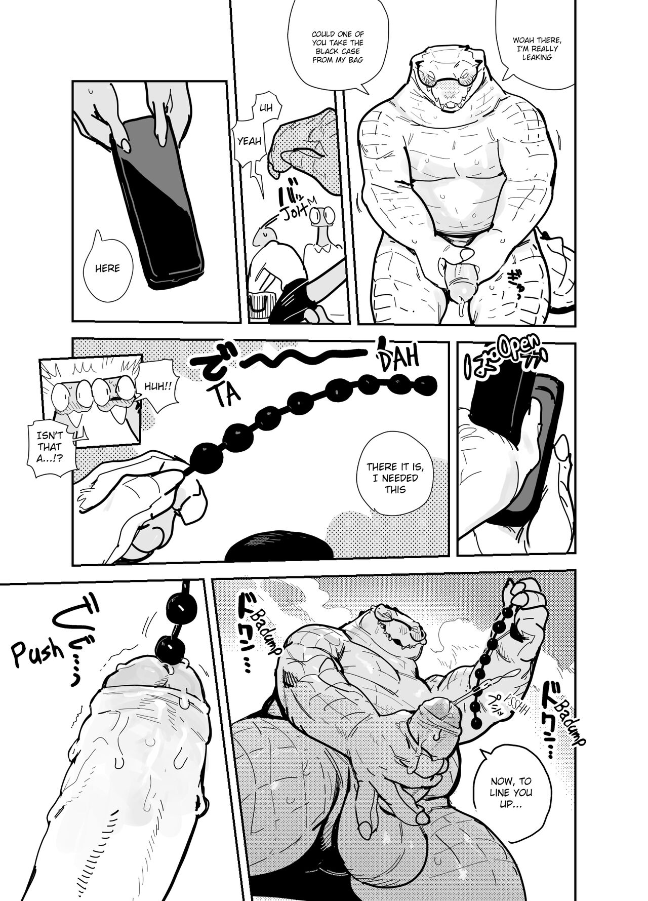 [Rubber Cup Boys (INAX)] Croco's Party [English] numero di immagine  7