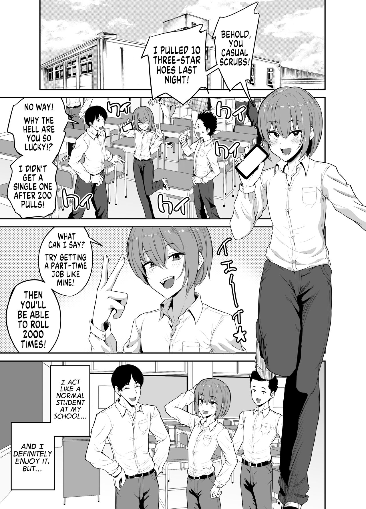 [Hyper Houbokujou (Hitsujinx)] Papa Katsu de Onnanoko ♂ ni Natchatta?! | Was I Turned into a Girl by my Sugar Daddy!? [English] [MegaFagget] image number 3