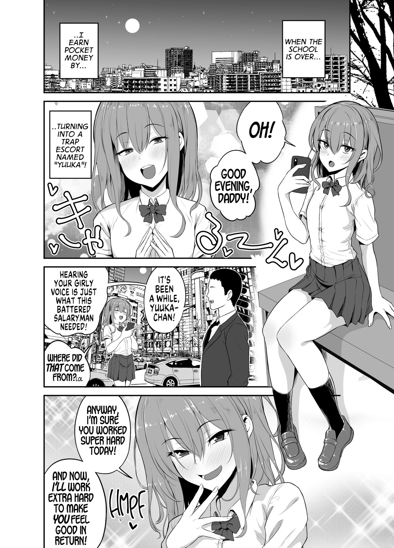 [Hyper Houbokujou (Hitsujinx)] Papa Katsu de Onnanoko ♂ ni Natchatta?! | Was I Turned into a Girl by my Sugar Daddy!? [English] [MegaFagget] 4eme image