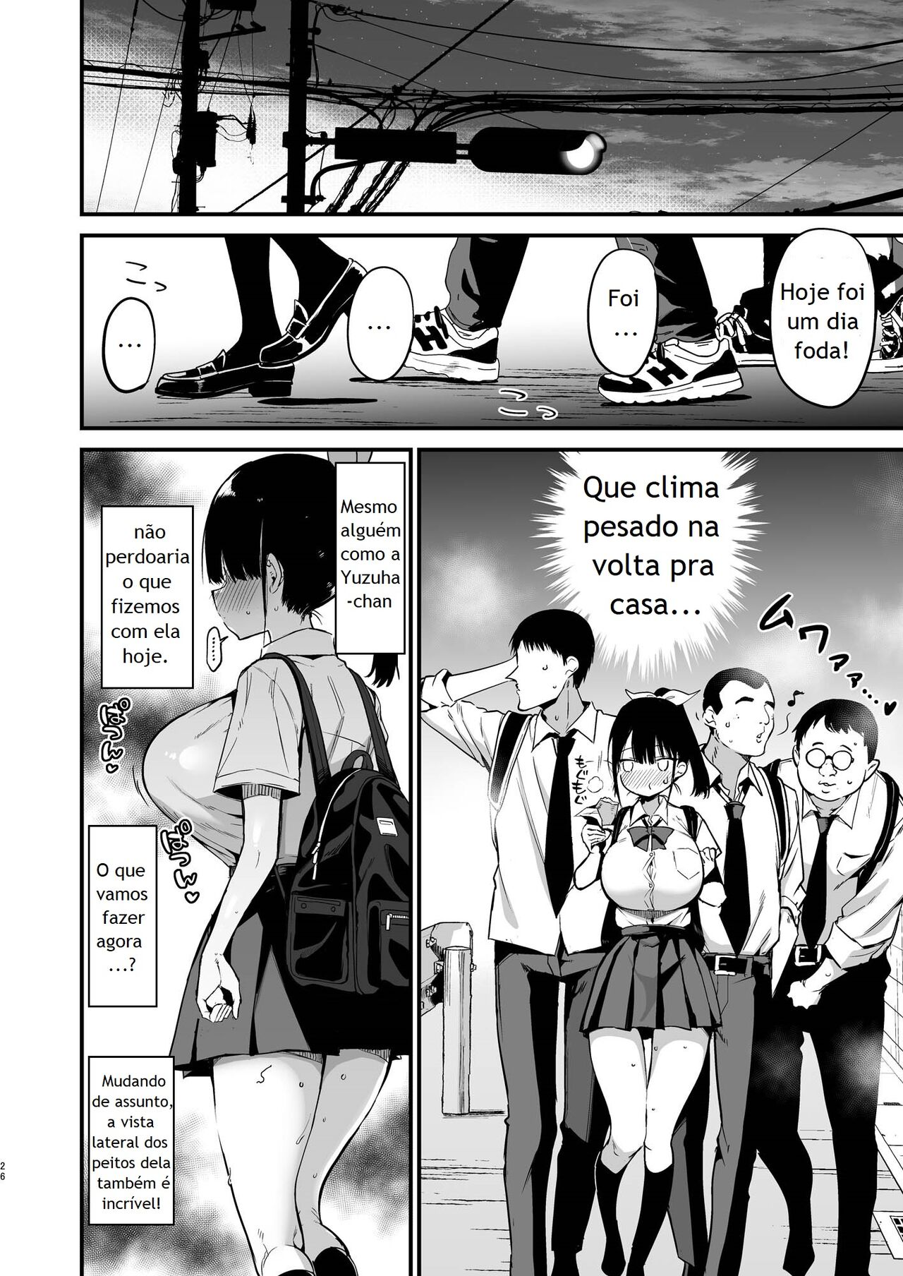 [Aohimo Familia (Chilt)] Classmate ni Nori de Nakadashi sunaa! [Portuguese - BR] [Digital] numero di immagine  25