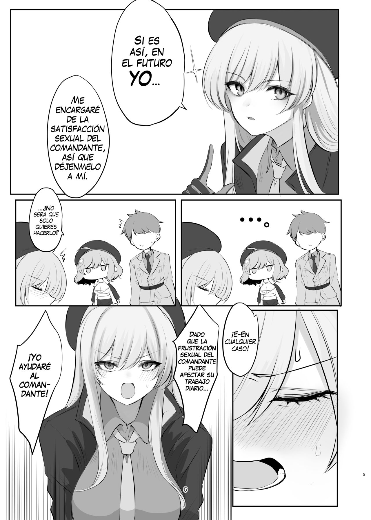 [Hello Girls! (10eki)] Zenshou Kichi no Katsudou Houkoku (Goddess of Victory: Nikke) [Digital] [Spanish] [Mapache Fansub] numero di immagine  5